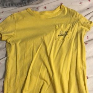 Yellow Vineyard Vines shirt